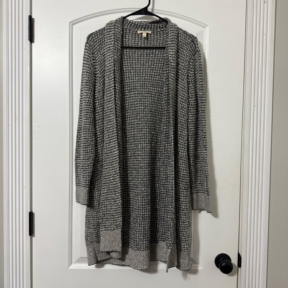 Eileen Fisher Organic Cotton Cardigan Sweater Women’s Size Medium